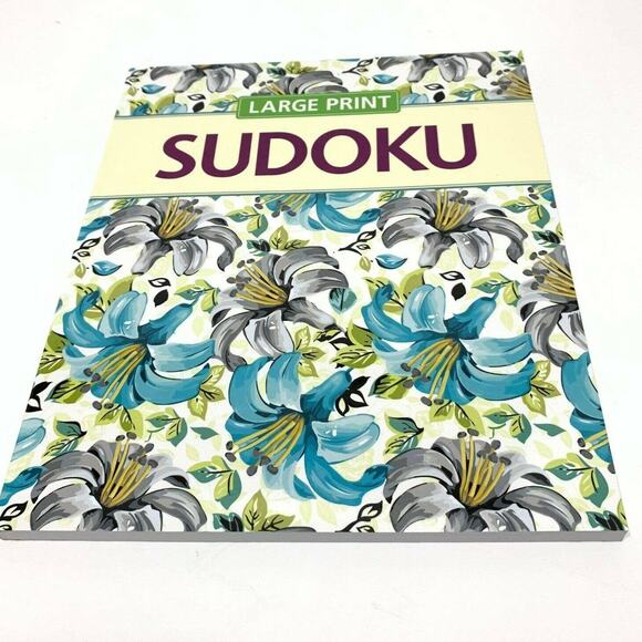 Elegant Large Print Sudoku by Arcturus New Great for All - Picture 2 of 8